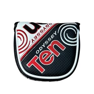 Odyssey Ten XXL Mallet Putter Headcover Red/White/Black Golf Accessory‎